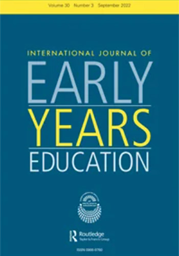Специальный номер журнала International Journal of Early Years Education